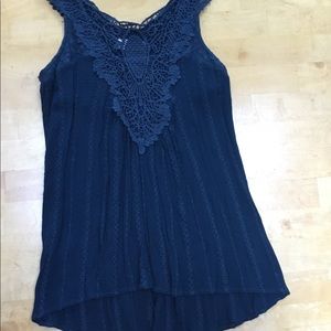 Blue Knox Rose shirt